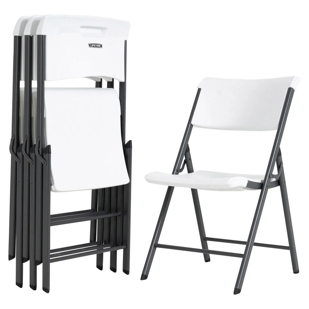 Lifetime Foldable Chair (White)