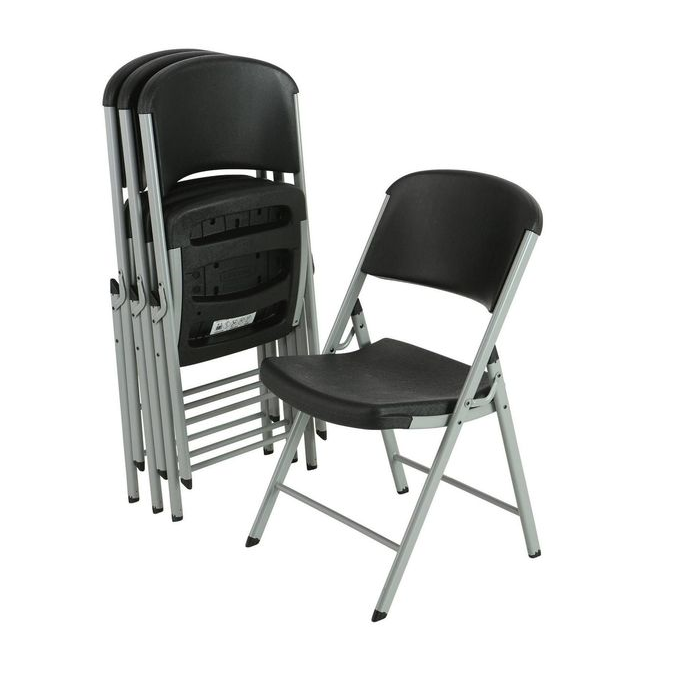 Lifetime Foldable Chair (Black)