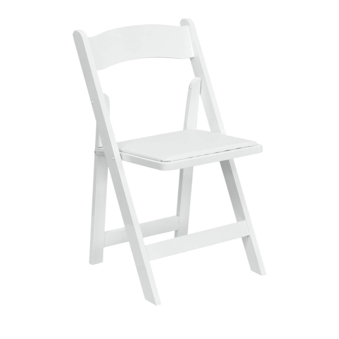 Wooden Foldable Chair (White)